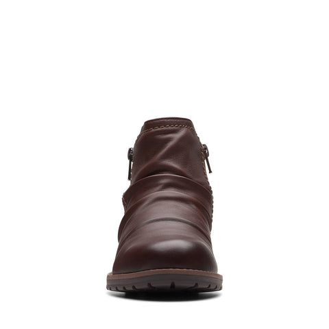 Clarks Aspra Walk Waterproof 26175204 Womens Brown Ankle & Booties Boots