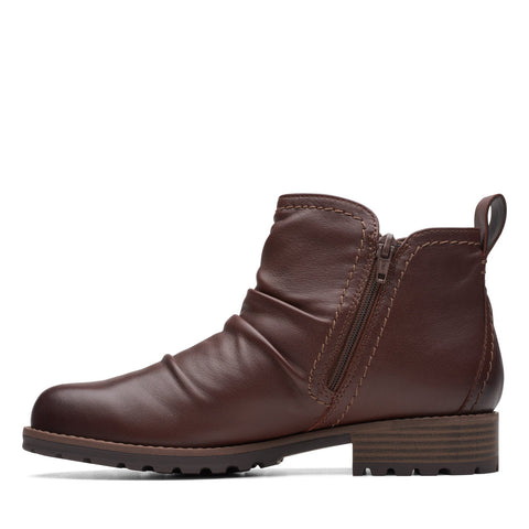 Clarks Aspra Walk Waterproof 26175204 Womens Brown Ankle & Booties Boots