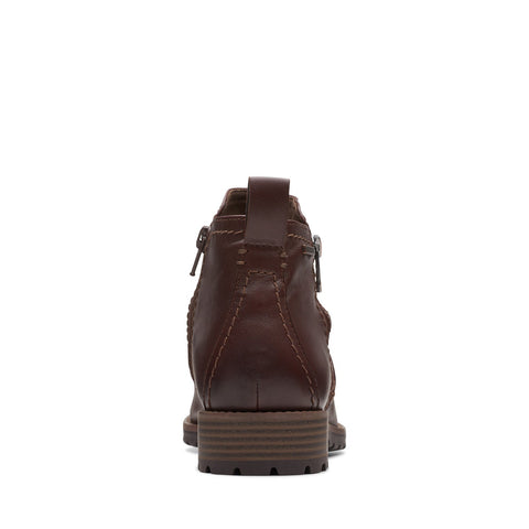 Clarks Aspra Walk Waterproof 26175204 Womens Brown Ankle & Booties Boots