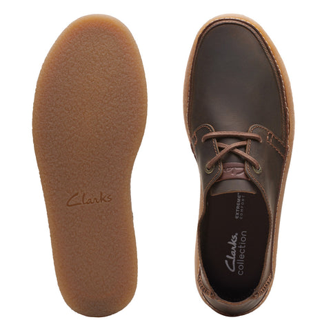 Clarks Oakpark Lace 26175386 Mens Brown Oxfords & Lace Ups Casual Shoes