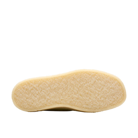 Clarks Wallabee Cup LO 26175655 Womens Green Suede Mules Slippers Shoes