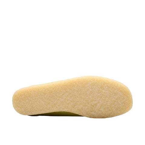 Clarks Wallabee 26175670 Womens Green Oxfords & Lace Ups Casual Shoes