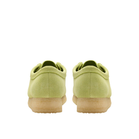 Clarks Wallabee 26175670 Womens Green Oxfords & Lace Ups Casual Shoes