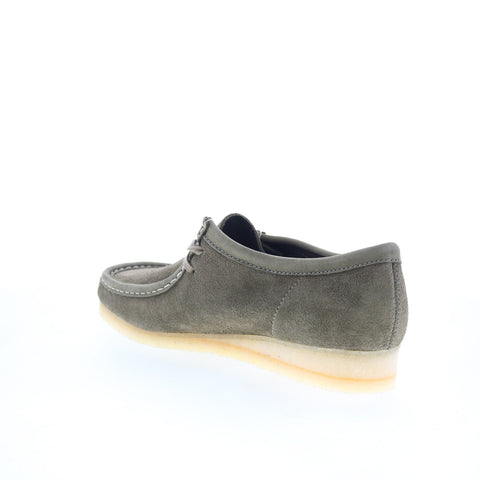 Clarks Wallabee 26175710 Mens Gray Oxfords & Lace Ups Casual Shoes