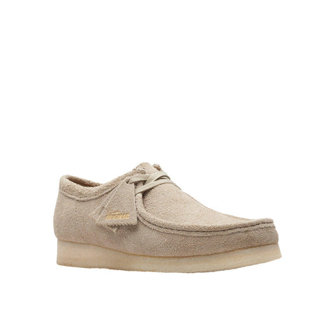 Clarks Wallabee 26175711 Mens Gray Oxfords & Lace Ups Casual Shoes