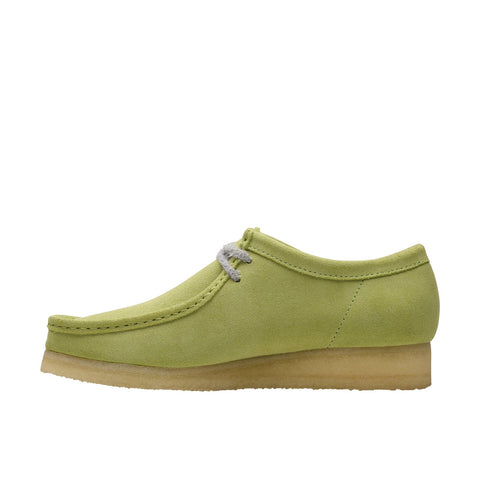 Clarks Wallabee 26175855 Mens Green Oxfords & Lace Ups Casual Shoes