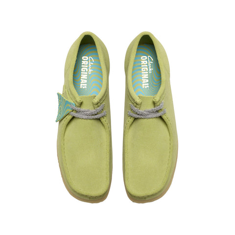 Clarks Wallabee 26175855 Mens Green Oxfords & Lace Ups Casual Shoes