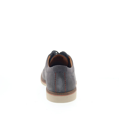 Clarks Atticus LT Lace 26176083 Mens Gray Oxfords & Lace Ups Casual Shoes