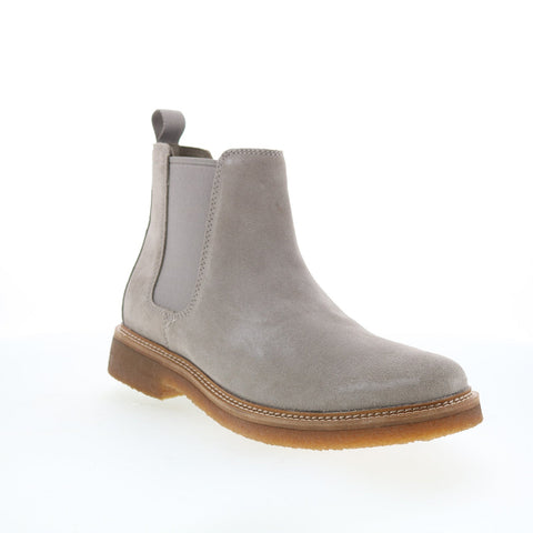 Clarks Clarkdale Easy 26176102 Mens Gray Suede Slip On Chelsea Boots