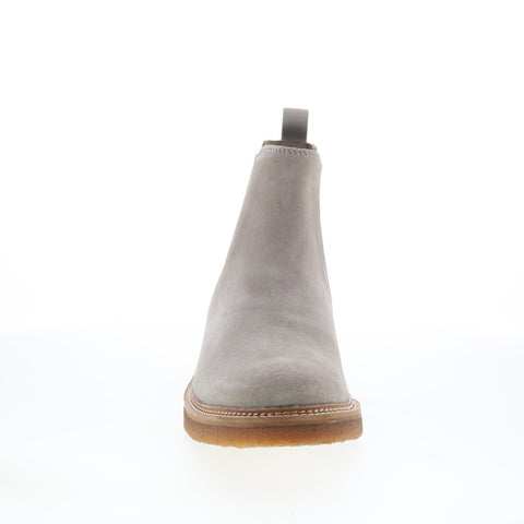 Clarks Clarkdale Easy 26176102 Mens Gray Suede Slip On Chelsea Boots
