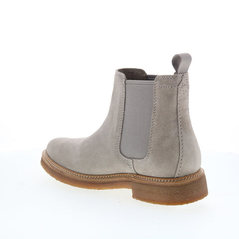 Clarks Clarkdale Easy 26176102 Mens Gray Suede Slip On Chelsea Boots