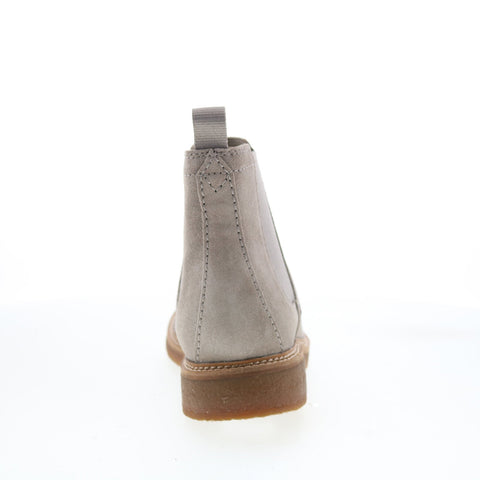 Clarks Clarkdale Easy 26176102 Mens Gray Suede Slip On Chelsea Boots