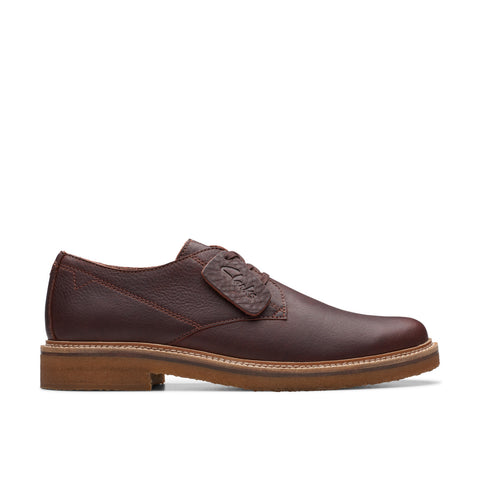 Clarks Clarkdale Derby 26176105 Mens Brown Oxfords Plain Toe Shoes