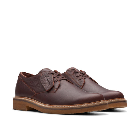 Clarks Clarkdale Derby 26176105 Mens Brown Oxfords Plain Toe Shoes