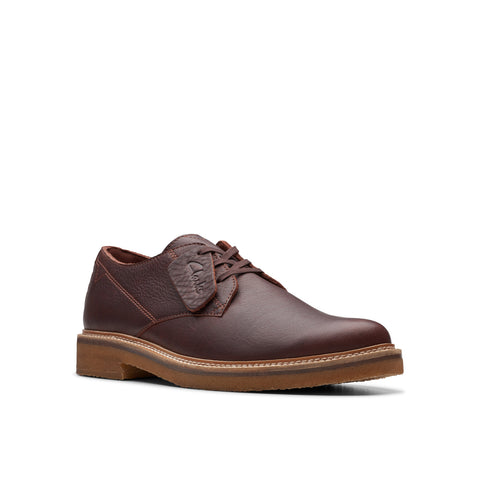 Clarks Clarkdale Derby 26176105 Mens Brown Oxfords Plain Toe Shoes
