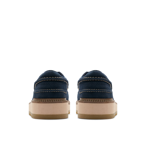 Clarks Clarkhill Lace 26176114 Mens Blue Oxfords & Lace Ups Casual Shoes