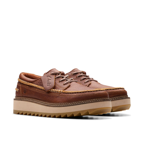 Clarks Clarkhill Lace 26176115 Mens Brown Oxfords & Lace Ups Casual Shoes