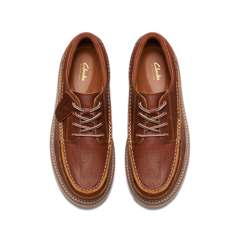 Clarks Clarkhill Lace 26176115 Mens Brown Oxfords & Lace Ups Casual Shoes