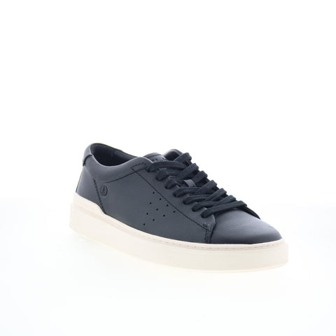 Clarks Craft Swift 26176129 Mens Black Leather Lifestyle Sneakers Shoes