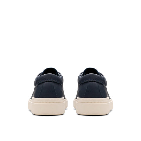 Clarks Craft Swift 26176133 Mens Blue Leather Lifestyle Sneakers Shoes