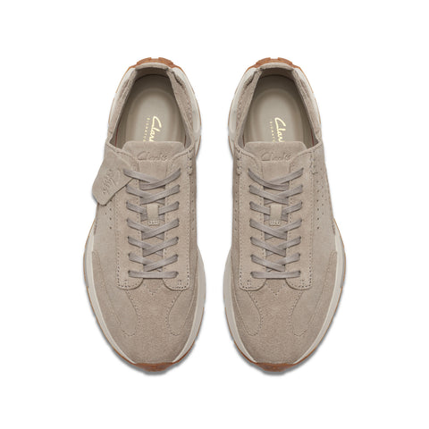 Clarks Craft Speed 26176158 Mens Gray Suede Lace Up Lifestyle Sneakers Shoes