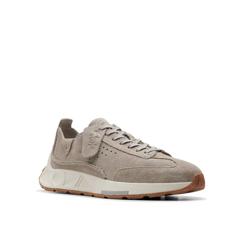 Clarks Craft Speed 26176158 Mens Gray Suede Lace Up Lifestyle Sneakers Shoes