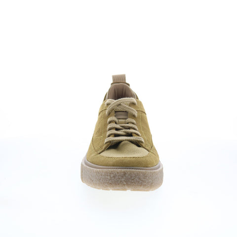 Clarks Somerset Lace 26176184 Mens Green Suede Lifestyle Sneakers Shoes