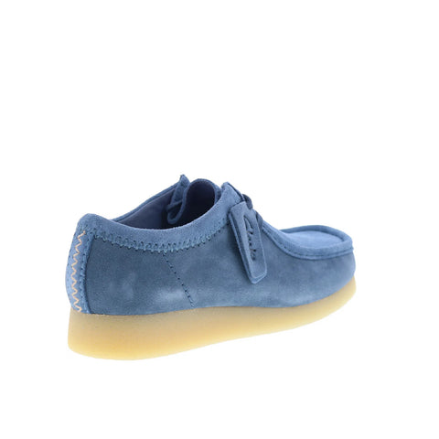 Clarks Wallabee EVO 26176222 Mens Blue Oxfords & Lace Ups Casual Shoes