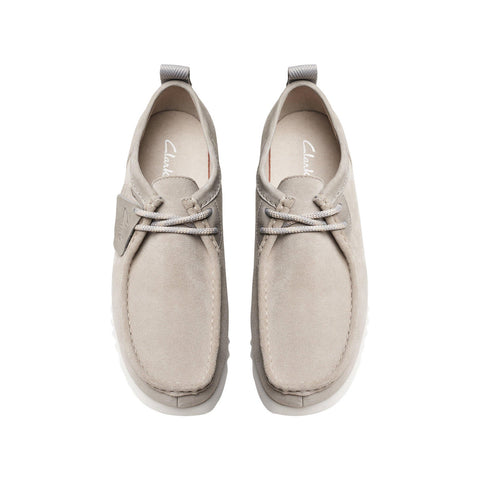 Clarks Wallabee FTRE LO 26176227 Mens Gray Oxfords & Lace Ups Casual Shoes