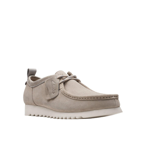 Clarks Wallabee FTRE LO 26176227 Mens Gray Oxfords & Lace Ups Casual Shoes