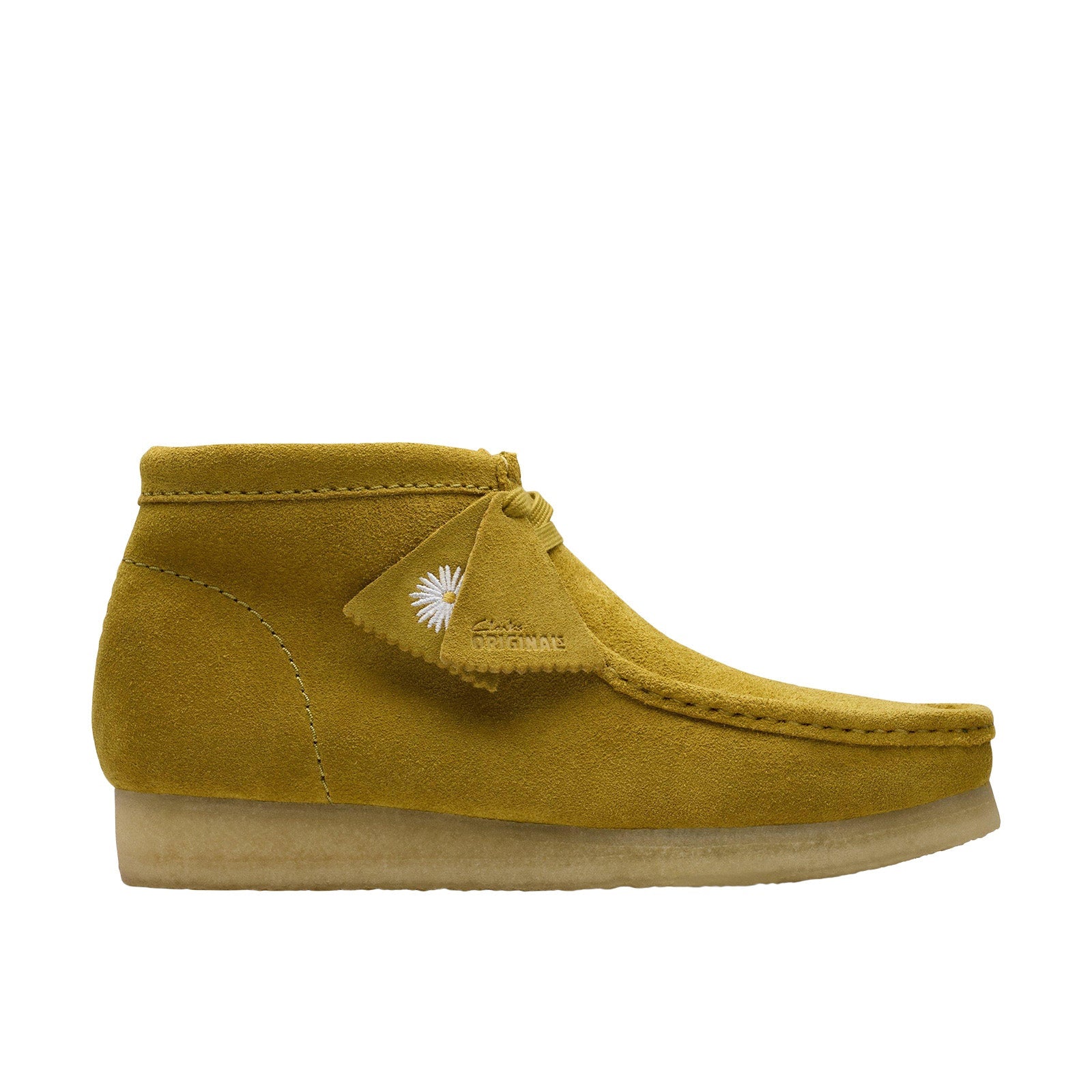 Clarks Wallabee Boot 26176538 Mens Green Suede Lace Up Chukkas