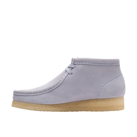Clarks Wallabee Boot 26176563 Womens Gray Suede Lace Up Chukkas Boots