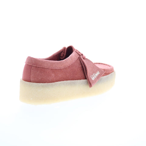 Clarks Wallabee Cup 26176565 Womens Pink Oxfords & Lace Ups Casual Shoes