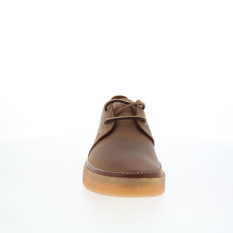 Clarks Clarkwood Low 26176866 Mens Brown Oxfords & Lace Ups Casual Shoes