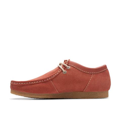 Clarks Shacre II Run 26176979 Mens Red Suede Oxfords & Lace Ups Casual Shoes