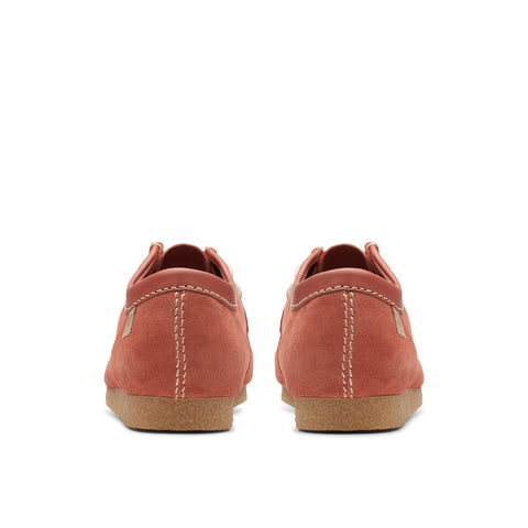 Clarks Shacre II Run 26176979 Mens Red Suede Oxfords & Lace Ups Casual Shoes