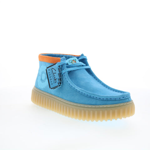 Clarks Torhill Explore x Pokemon Squirtle 26177513 Mens Blue Chukkas Boots