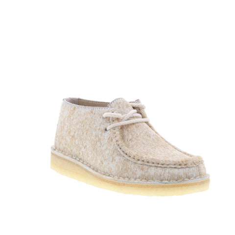Clarks Desert Nomad 26178079 Womens Beige Oxfords & Lace Ups Casual Shoes