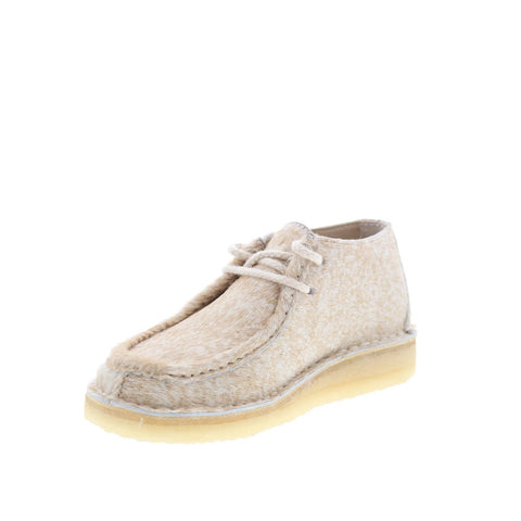 Clarks Desert Nomad 26178079 Womens Beige Oxfords & Lace Ups Casual Shoes