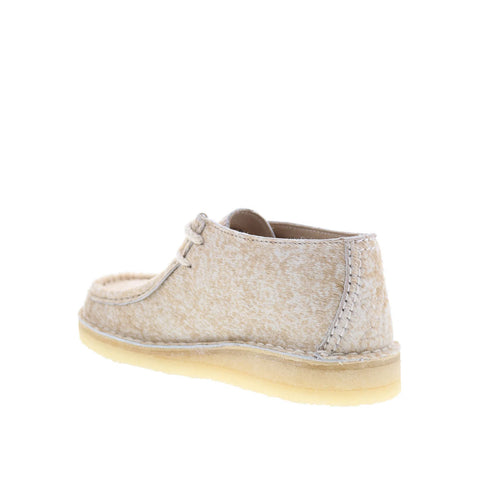 Clarks Desert Nomad 26178079 Womens Beige Oxfords & Lace Ups Casual Shoes