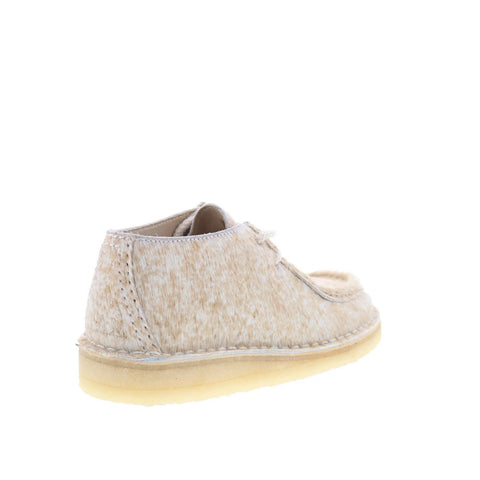 Clarks Desert Nomad 26178079 Womens Beige Oxfords & Lace Ups Casual Shoes