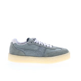 Clarks Tor 80 26178160 Womens Green Suede Lace Up Lifestyle Sneakers Shoes