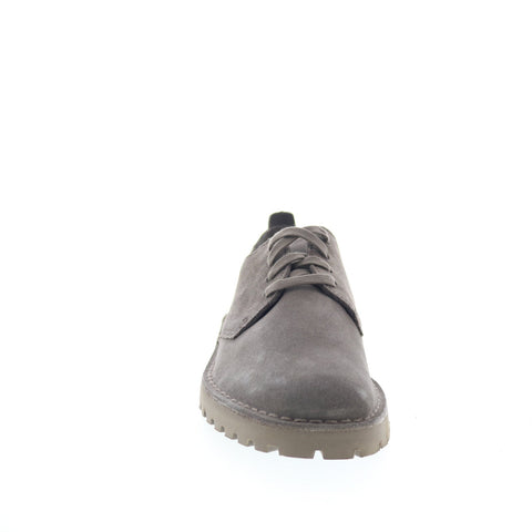 Clarks Desert Rock LO 26178198 Mens Gray Oxfords & Lace Ups Plain Toe Shoes 