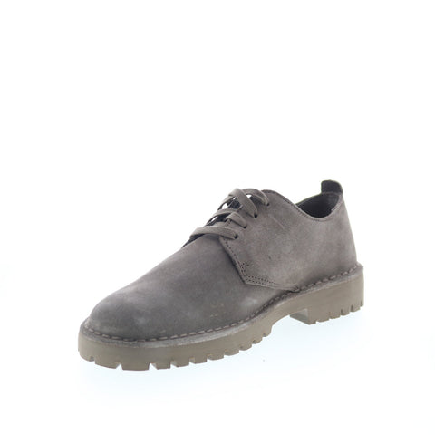 Clarks Desert Rock LO 26178198 Mens Gray Oxfords & Lace Ups Plain Toe Shoes 