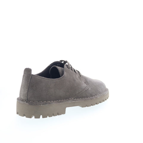 Clarks Desert Rock LO 26178198 Mens Gray Oxfords & Lace Ups Plain Toe Shoes 