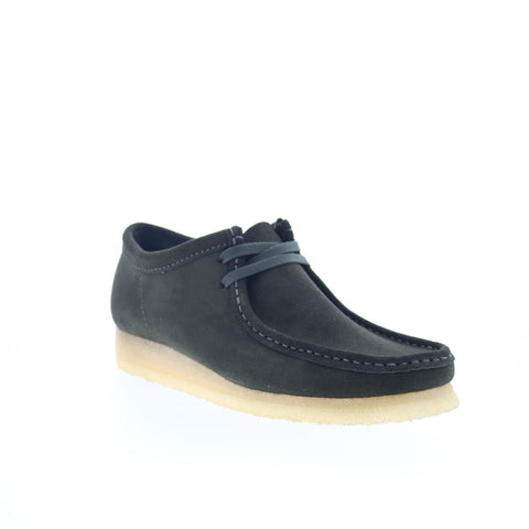 Clarks Wallabee 26178219 Mens Green Suede Oxfords & Lace Ups Casual Shoes