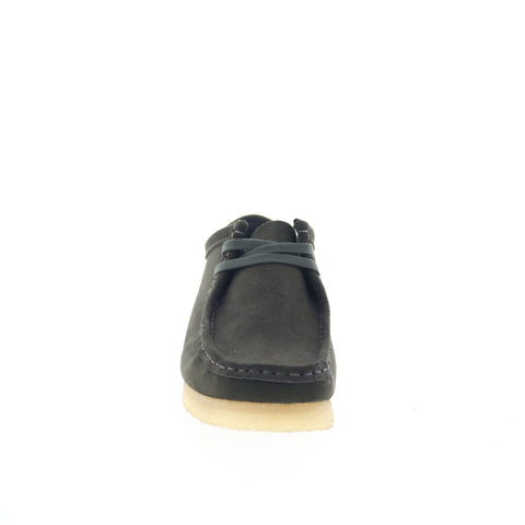Clarks Wallabee 26178219 Mens Green Suede Oxfords & Lace Ups Casual Shoes