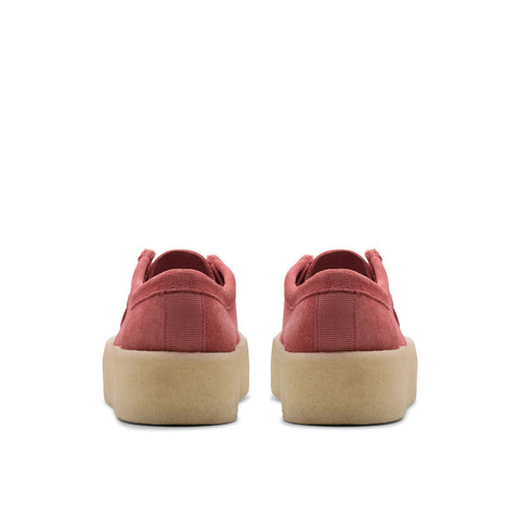 Clarks Wallabee Cup 26178224 Womens Pink Oxfords & Lace Ups Casual Shoes