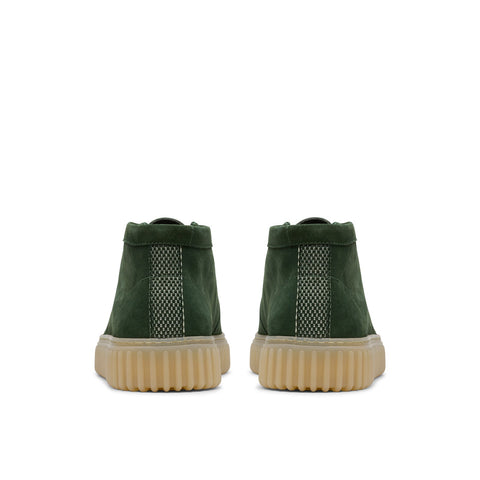 Clarks Torhill HI 26178268 Mens Green Suede Lace Up Chukkas Boots 