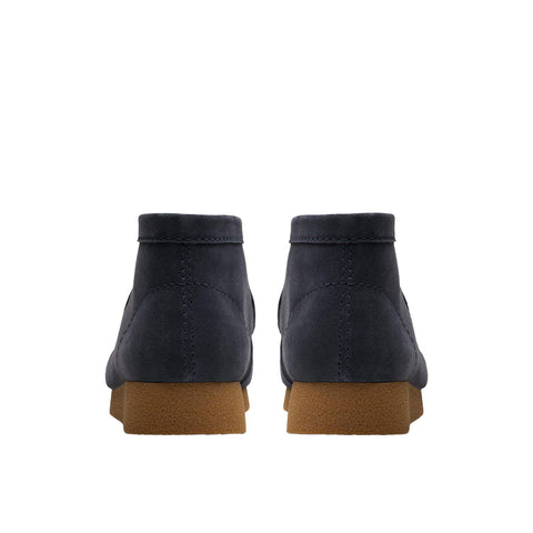 Clarks WallabeeEVO BT 26178280 Mens Blue Suede Lace Up Chukkas Boots